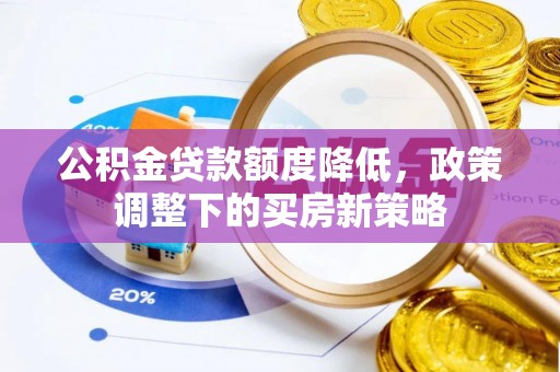 利辛公积金贷款额度降低，政策调整下的买房新策略