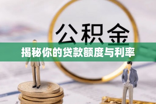 利辛揭秘你的贷款额度与利率