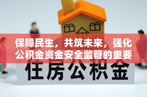 利辛保障民生，共筑未来，强化公积金资金安全监管的重要性