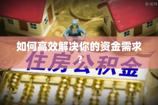 利辛如何高效解决你的资金需求？
