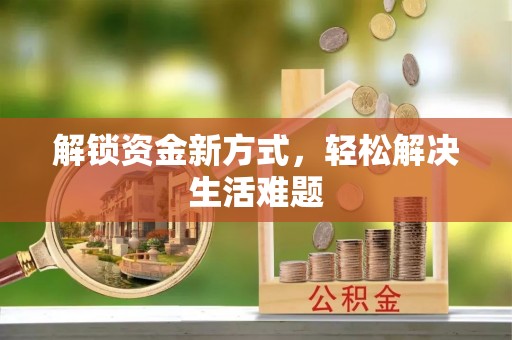 利辛解锁资金新方式，轻松解决生活难题
