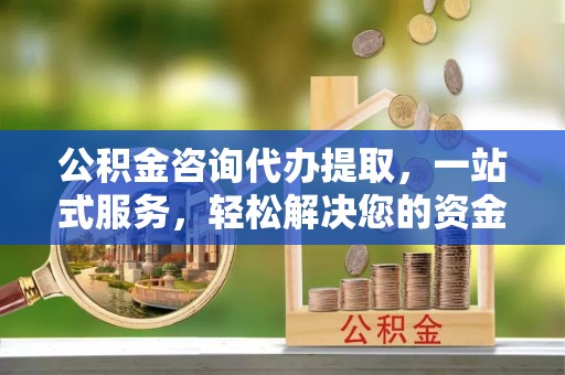 利辛公积金咨询代办提取，一站式服务，轻松解决您的资金需求