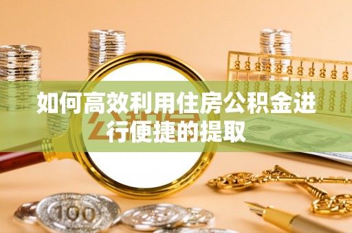 利辛如何高效利用住房公积金进行便捷的提取