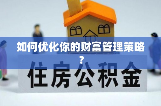 利辛如何优化你的财富管理策略？