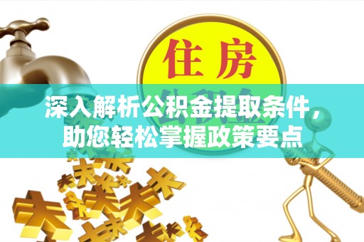 利辛深入解析公积金提取条件，助您轻松掌握政策要点