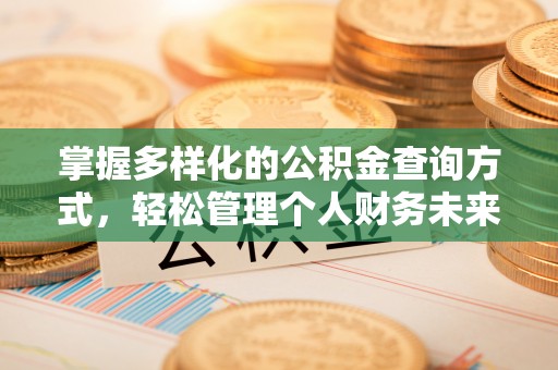利辛掌握多样化的公积金查询方式，轻松管理个人财务未来